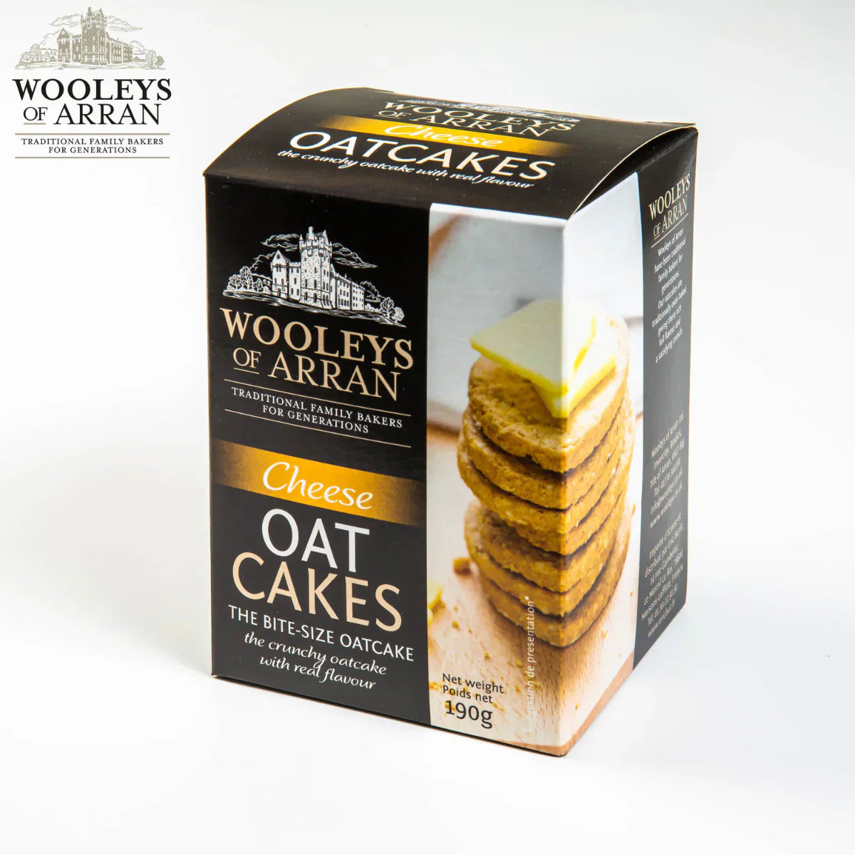 Mature Cheddar Cheese Scottish Oatcakes Macleans