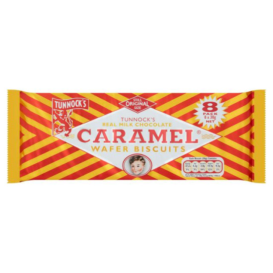 Tunnock's Caramel Wafer Tunnock's Caramel Wafer