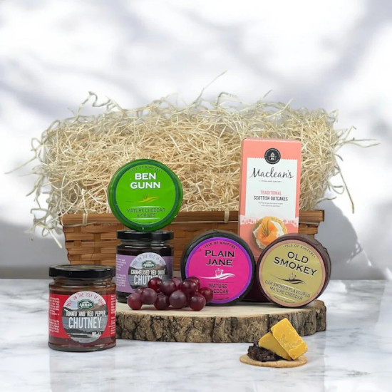 Cheese Gift Selection Box | 3 Cheese Truckle, 2 Chutneys and Crackers Cheese Gift Selection Box | 3 Cheese Truckle, 2 Chutneys and Crackers