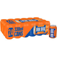 Barrs Irn Bru 330ml Cans (Pack of 24)