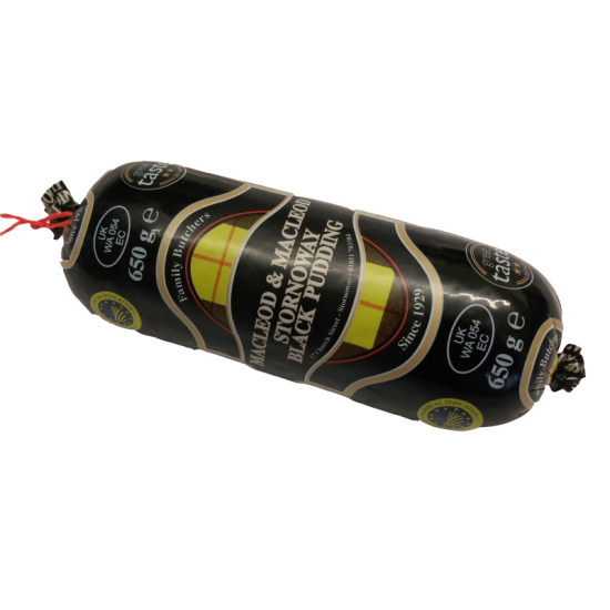 MacLeod and MacLeod 'Original' Stornoway Black Pudding 650g MacLeod and MacLeod 'Original' Stornoway Black Pudding 650g