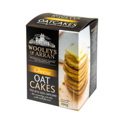 Wooleys of Arran Cheese Oatcakes 190g