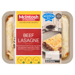 Beef Lasagne 400g Mcintosh