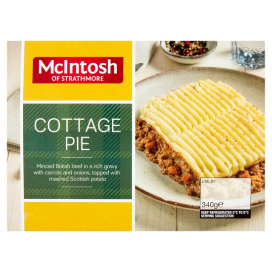 Cottage Pie 340g McIntosh Cottage Pie 340g McIntosh