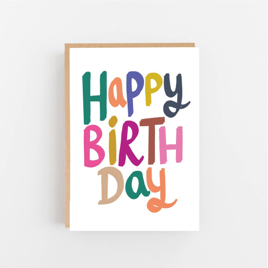Happy Birthday - Colourful Happy Birthday - Colourful