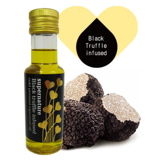Infused Oil Black Truffles Supernature 250ml Infused Oil Black Truffles Supernature 250ml