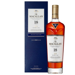 The Macallan Double Cask Single Malt 18 Year Old Scotch Whisky 70cl 