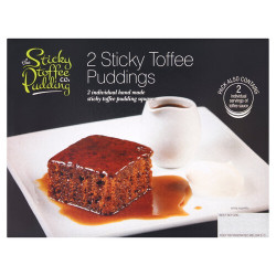 The Sticky Toffee Pudding Co. Sticky Toffee Puddings 2x 270g