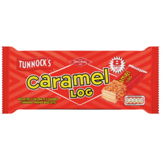 Tunnock's Caramel Logs x8 Tunnock's Caramel Logs x8
