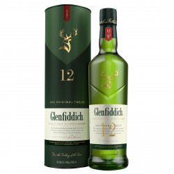 Glenfiddich 12 Year Old Single Malt Scotch Whisky 70cl
