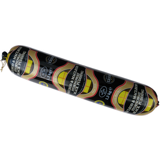 MacLeod and MacLeod 'Original' Stornoway Black Pudding 1.3kg MacLeod and MacLeod 'Original' Stornoway Black Pudding 1.3kg
