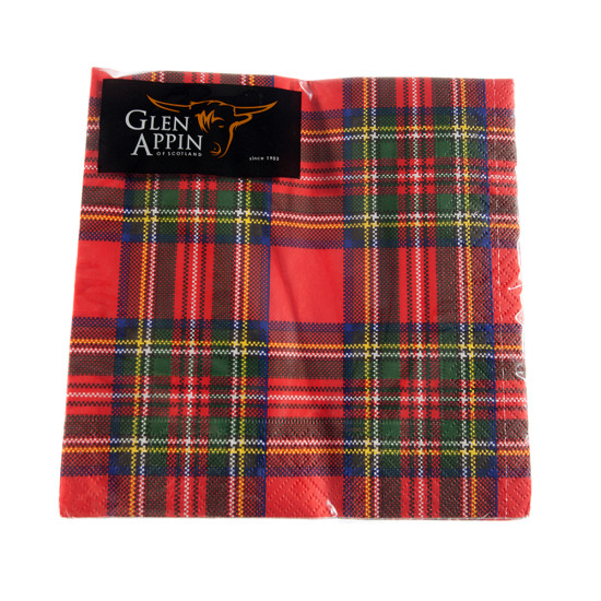Royal Stewart Tartan Napkins Royal Stewart Tartan Napkins