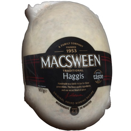 Macsween Chieftain Haggis 907g Macsween Chieftain Haggis 907g